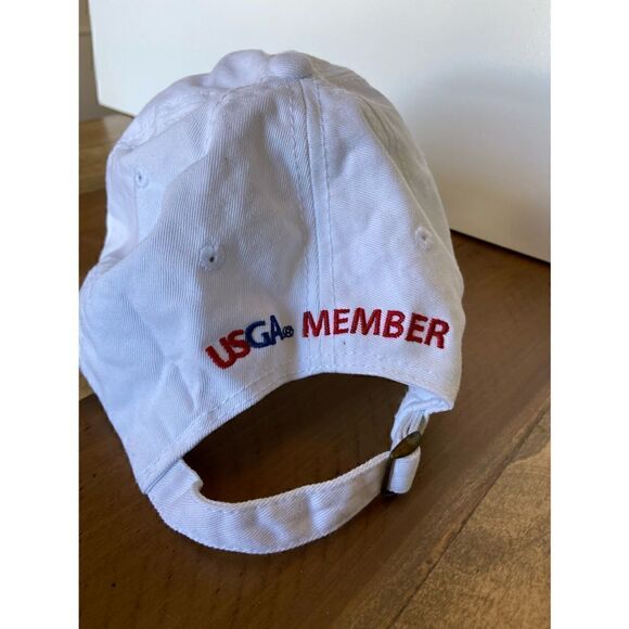 2017 US Open Erin Hills Hat Golf White Adjustable With Marker Attached - Picture 2 of 4